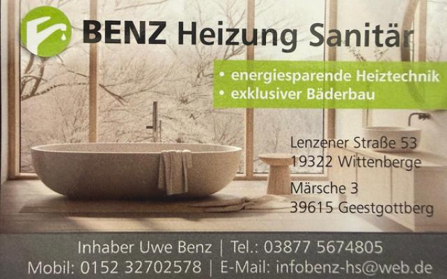 Logo von Benz Heizung Sanitär